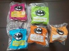 5-SEALED 1991 McDonald's Happy Meal DC Batman Complete Set of 4 Plus 1
