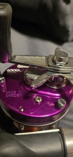 Abu Garcia Ambassadeur 6500CS Pro Rocket Purple Passion Fishing Reel Made Sweden