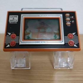 Nintendo Game & Watch Fire Attack Console Maintenance Completed Tested Used 1982