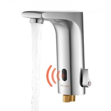 Touchless Bathroom Sink Faucet, Automatic Motion Sensor Restroom Toilet Fauc...