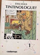 Hergé Tintin Êtes Vous Tintinologue #1 RARE