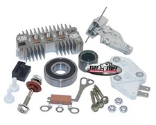  Alternator Rebuild Kit, Complete, Bearings Included, GM 10SE, OE Wiring, Kit 