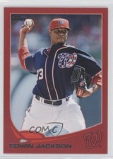 2013 Topps Target Red Edwin Jackson #233 5x3