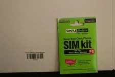 Simple Mobile Bring Your Own Phone Prepaid SIM Kit | 3-in-1 CDMA Sim Card