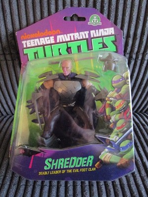 Nickelodeon TMNT Mutant Ninja Turtles Shredder Figur OVP unbespielt