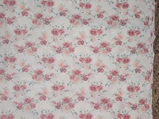 Lauren Ralph Lauren Flat Sheet w/Floral Design - Full Size Two Available