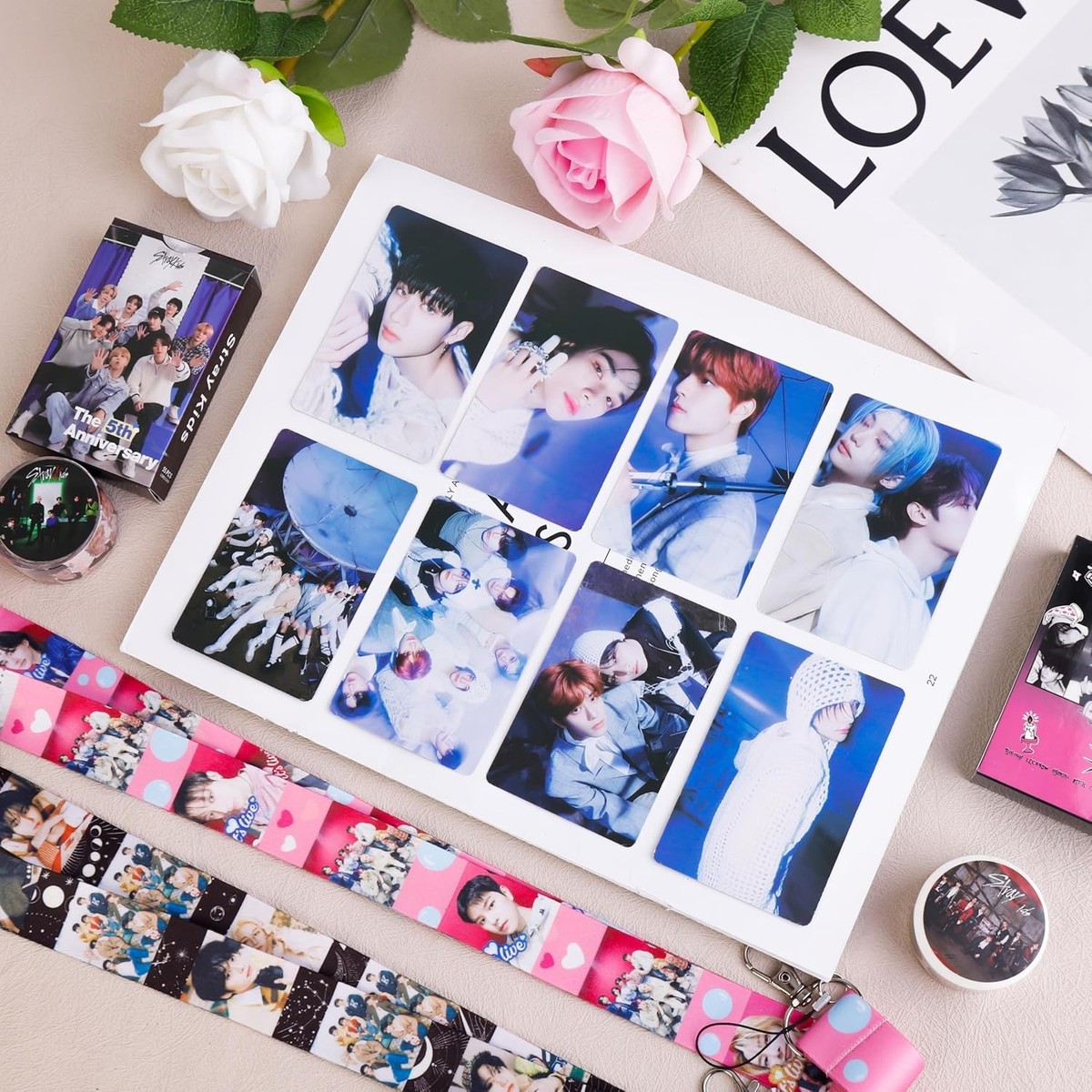 KPOP 50pcs/box Stray Kids Felix Laser Photocard [Fotokaarten KPOP 50pcs/box Stray Kids Felix Laser Photocard [Fotokaarten