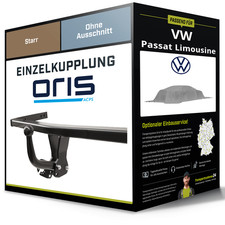 Starre Anhängerkupplung für VW Passat Limousine 08.1996-09.2000 B5 Typ 3B2 Oris