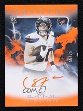 2024 Panini Origins Rookie Auto Orange 55/75 Cade Stover #RAU-CST Auto 16wc