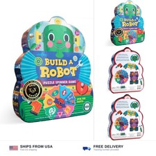 eeBoo Build a Robot Spinner Game, Matching Ga...
