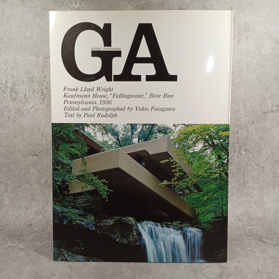 GA 2 Frank Lloyd Wright Kaufmann House Fallingwater : Global Architecture