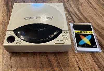NEC PC Engine CD ROM 2 Console CDR-30A Tested NTSC-J Japan Import US Seller