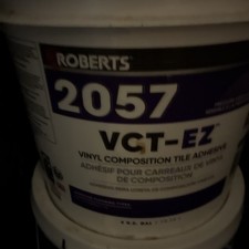 Roberts 2057-4 Adhesive, 2057 Series, Beige Tan, 4 Gal, Pail