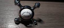 Rohl Perrin Rowe Mayfair white Chrome Finish Faucet Handle wine Stopper