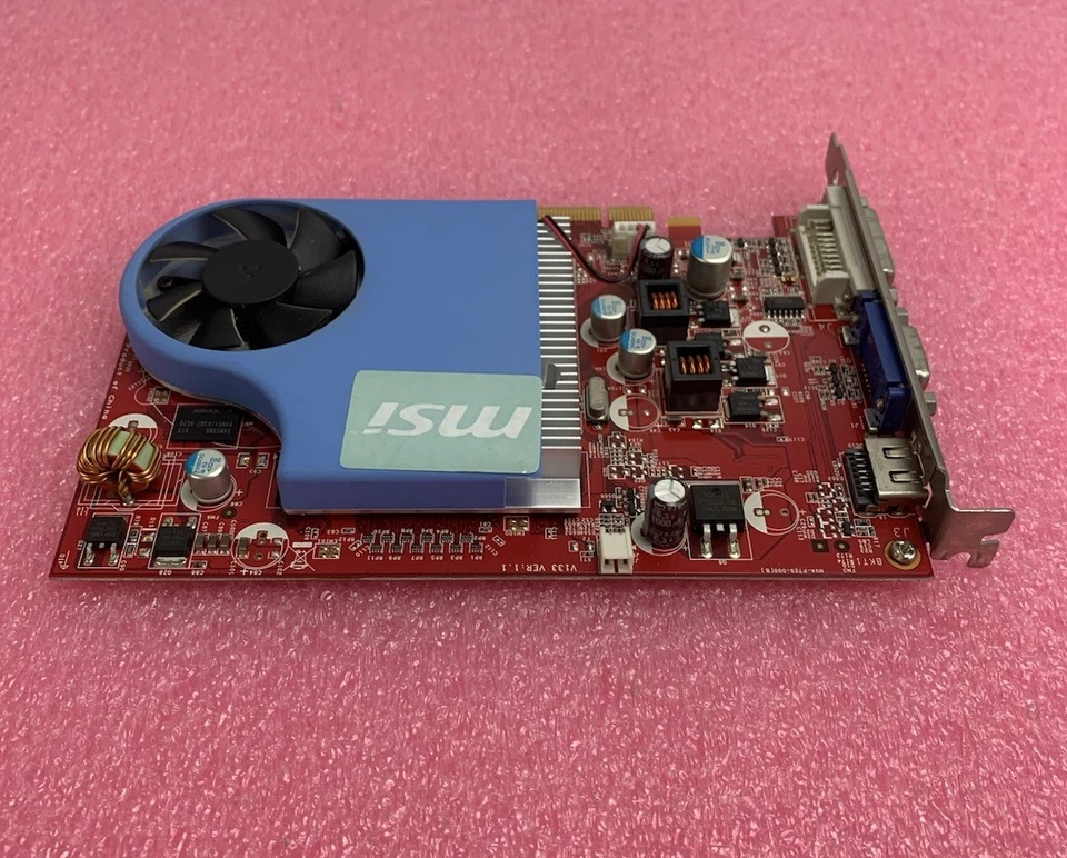 MSI Nvidia Geforce 9500GS 512MB MS-V133 Video Graphics Card - Image 4 of 4