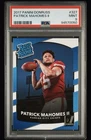 2017 Panini Donruss - Rated Rookie Patrick Mahomes II PSA 9 #327 (RC)