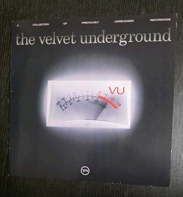 THE VELVET UNDERGROUND  VU   1985 German Press 823 721-1