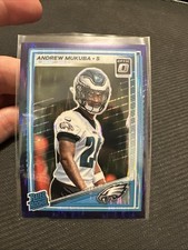 2025 Panini Donruss Optic - Rated Rookie Andrew Mukuba #297 Purple Shock...