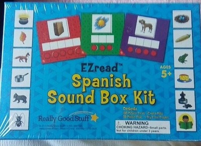 Spanish Sound Box Kit - Phoneme Segmentation Kit - Reading Games