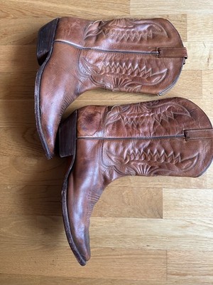 Cowboystiefel Paul Hundertmark by Siete Leguas Mexiko Gr.46 Leder Innen Außen 