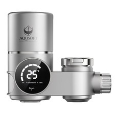 AQUSOFT Faucet Mount Water Filter - LED Sink  99 Filtration...