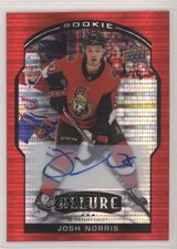 2020-21 Upper Deck Allure Rookie Red Rainbow 266/299 Josh Norris #78 Auto 0fw2