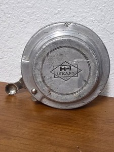 Vintage H-1 Utica N.Y.  Horrocks-Ibottson Automatic Fly-fishing Reel (Works)