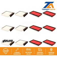 Air Cabin Filters (12 Total) Kit For 2007-2011 Nissan Versa KFL-102649