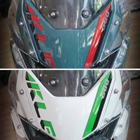 Labelbike 3D Frontschutz Aufkleber FüR Kawasaki KLE500