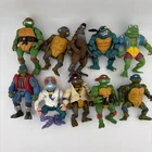 Vintage TMNT Action Figure Lot Of 10 Playmates 80s 90s #2
