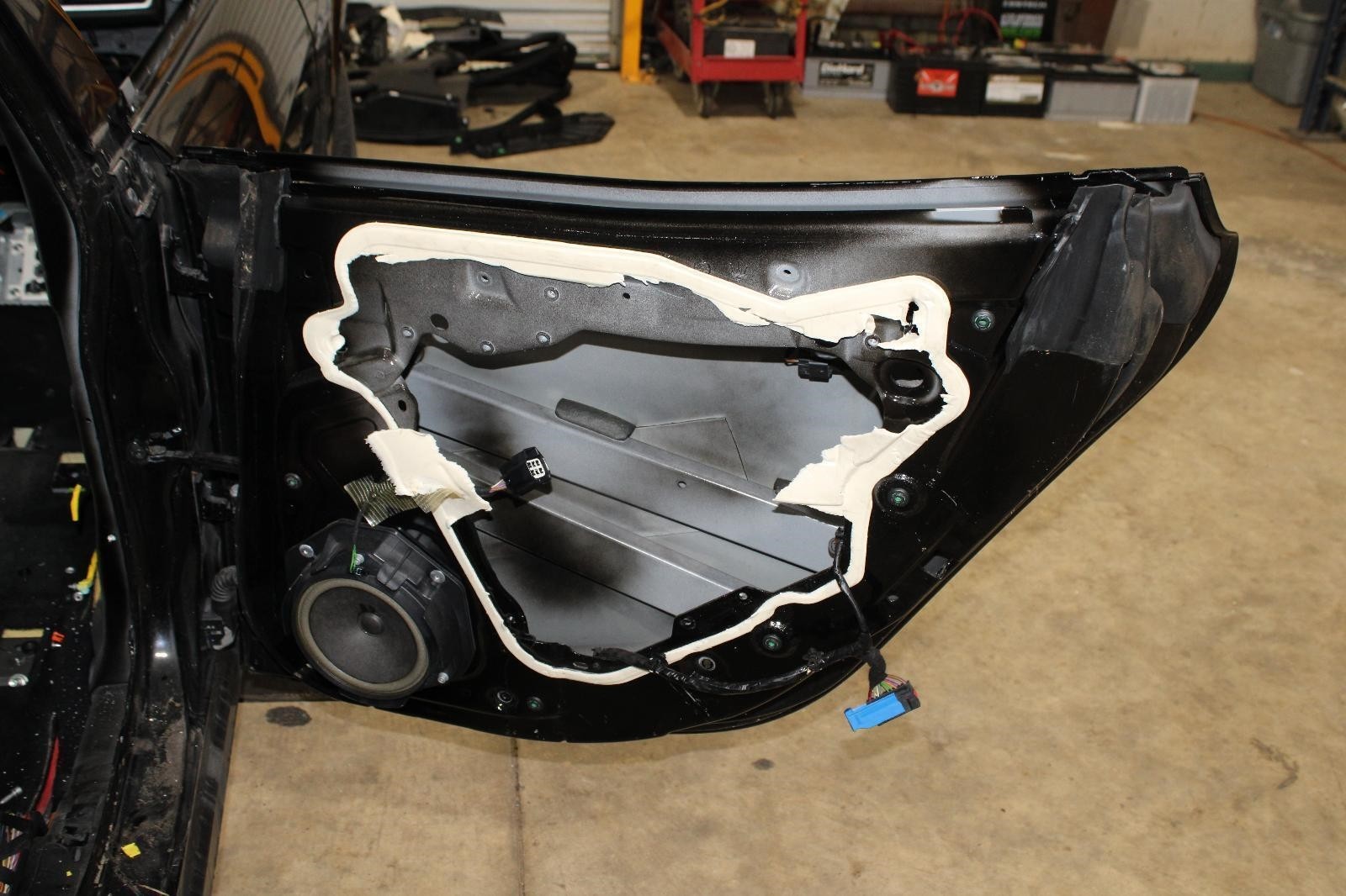 Maserati Ghibli 2014-2019 Rear Right Door shell Black