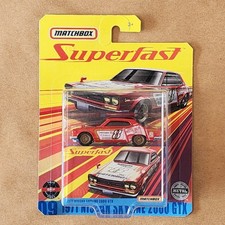 Matchbox Superfast 1971 Nissan Skyline 2000 GTX Red Die Cast 1:64