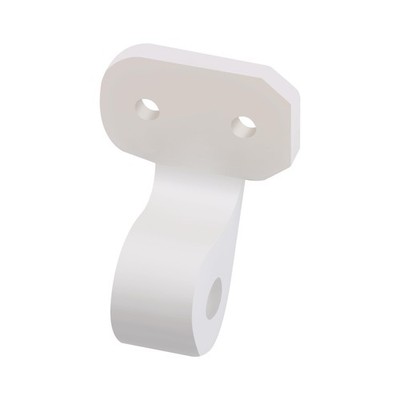 White Slow Close Hinge Bracket For Bemis Nextstep Toilet Seat Right Post 1 PC
