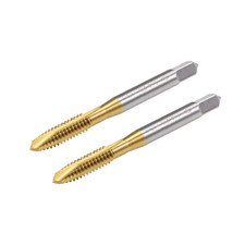 Spiral Point Plug Threading Tap UNC 1/4-20 Thread, Ground Threads H2 3 Flutes, H