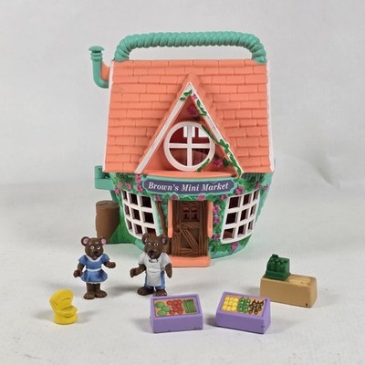 Teeny Weeny Families Brown's Mini Market Complete Vivid 1995