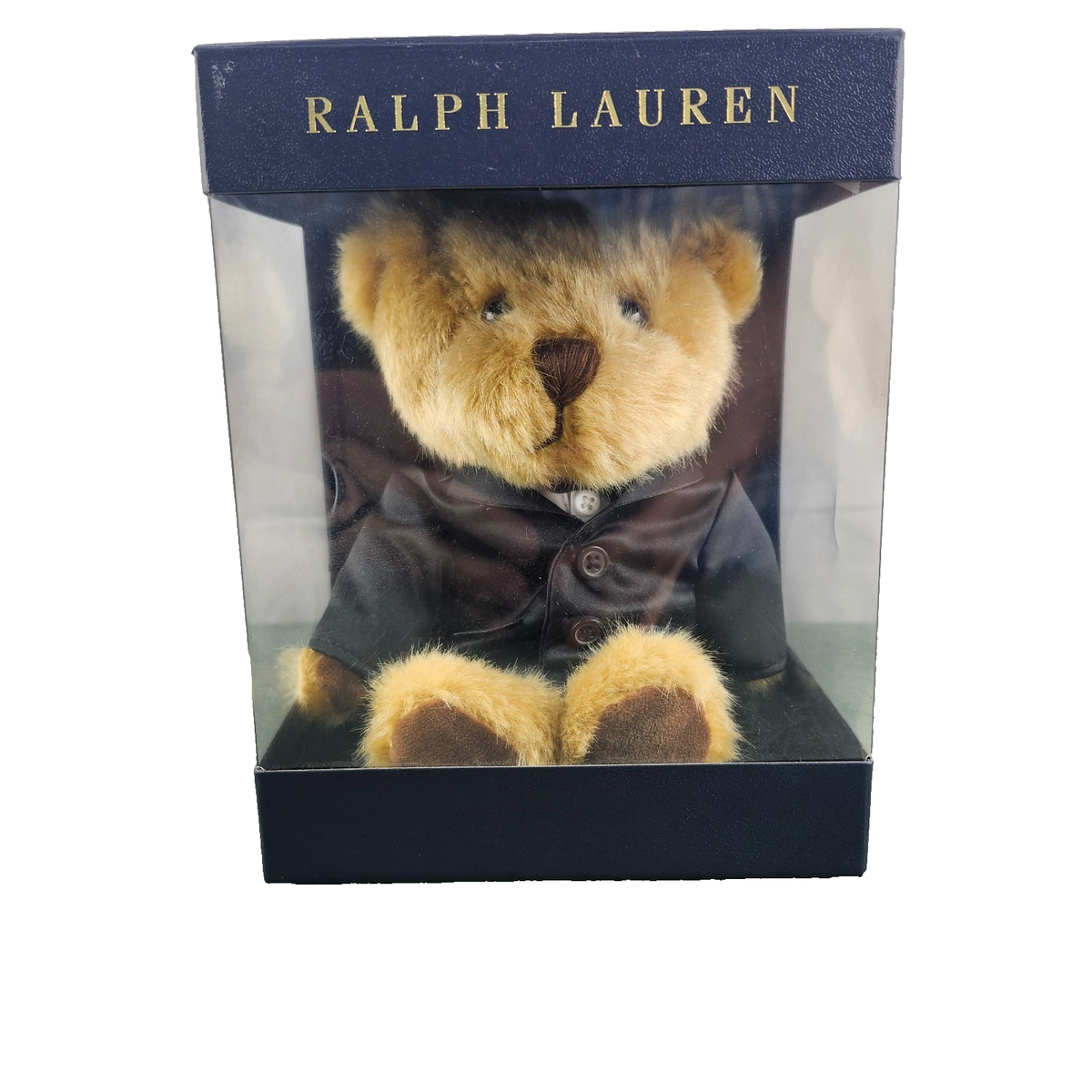 Ralph Lauren Polo Bear Plush Stuffed Animal Tuxedo Teddy Groom