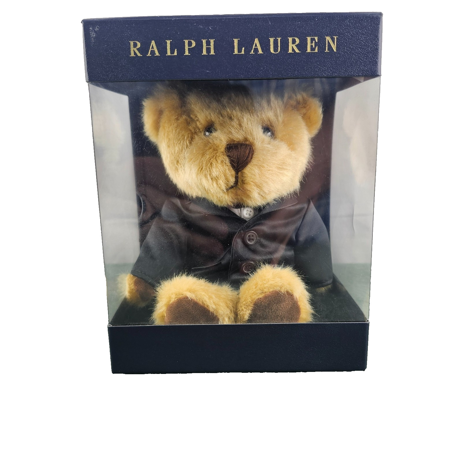 Ralph Lauren Polo Bear Plush Stuffed Animal Tuxedo Teddy Groom Formal In Box