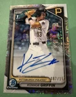 2024 Bowman Draft - Chrome Auto Konnor Griffin #CPA-KG Choice HTA Refractor /150