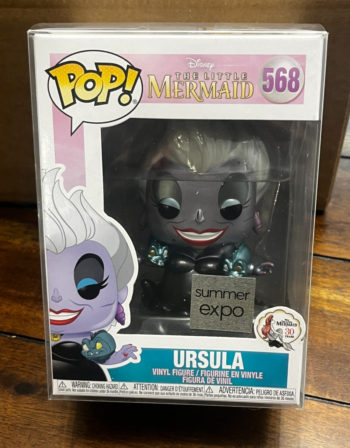 Funko Pop #568: Disney's Little Mermaid, Ursula - Summer Expo, 30yrs celebration