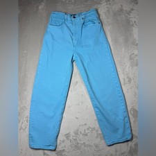 Levi  s Made  Crafted Women  s Organic Cotton Ankle Barrel Blue Mist Jeans 24