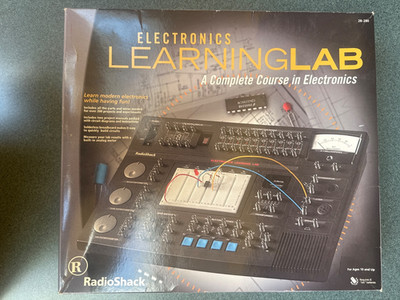 RadioShack Electronics Learning Lab Complete Kit + Workbooks I & II Tested