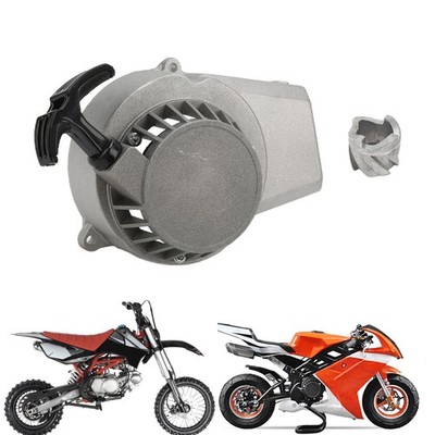 Pull Starter Start With Core Aluminum Alloy For 2 Stroke 47 49 Pocket Bike M
