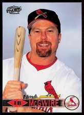 1999 Pacific #70 Mark McGwire St. Louis Cardinals Portrait Baseball Card
