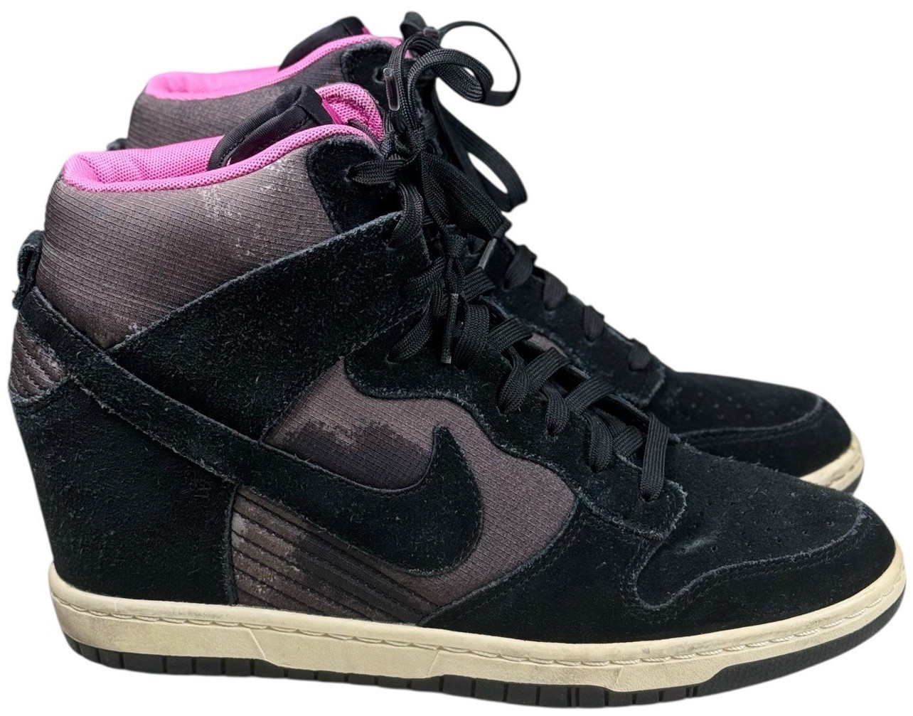 Size 8 - Nike Dunk Sky Print High Black Sail W for sale online | eBay