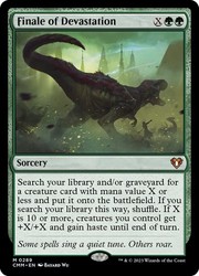 Finale of Devastation (289) Commander Masters