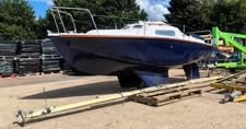 Capriest Volatile 19ft sail boat with approx 19ft mast PX SWAP