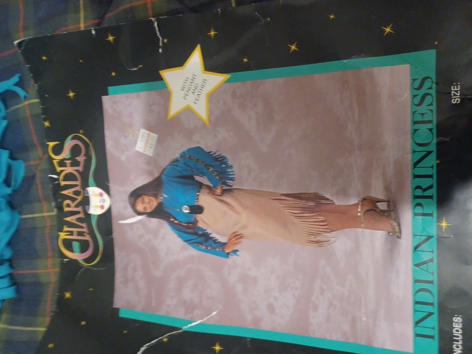 Disfraz de princesa india Charades talla mediana Foto 2 de 3