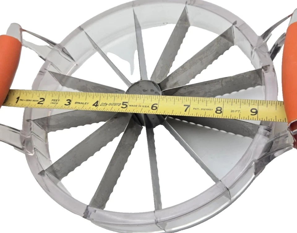 Pie Cake 12 Piece Slice Equal Portion Marker Divider Cutter - Image 3 of 4