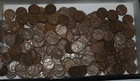1939 D Lincoln Wheat Penny Cent - VF-EF ROLLS--5 ROLLS--250 COINS