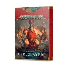 GW Age of Sigmar Fyreslayers Warscroll Cards - Fyreslayers (2022 Ed) SW (New)